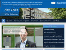 Tablet Screenshot of alexchalk.com